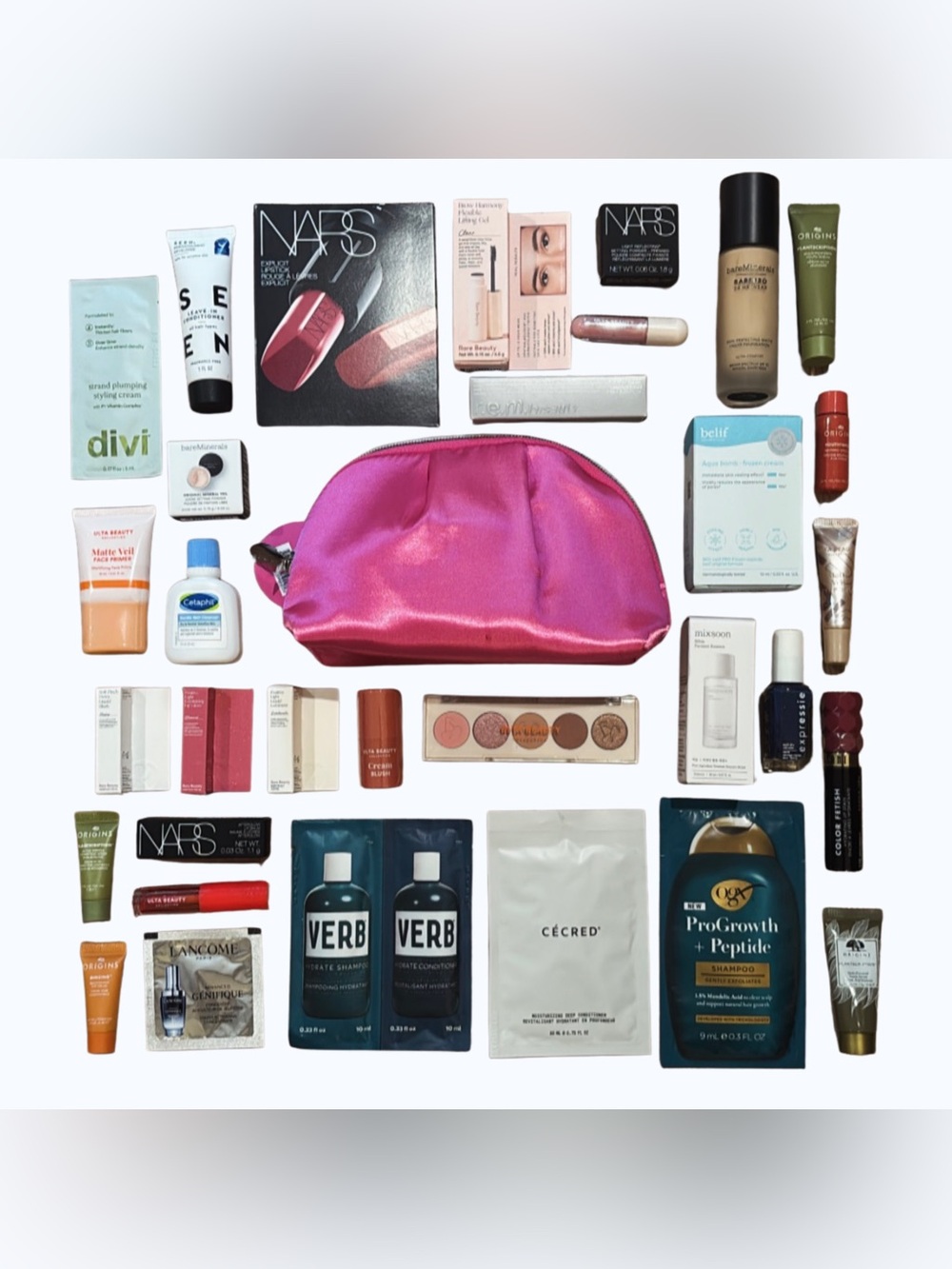 32-Piece Beauty Kit with Makeup Bag NEW